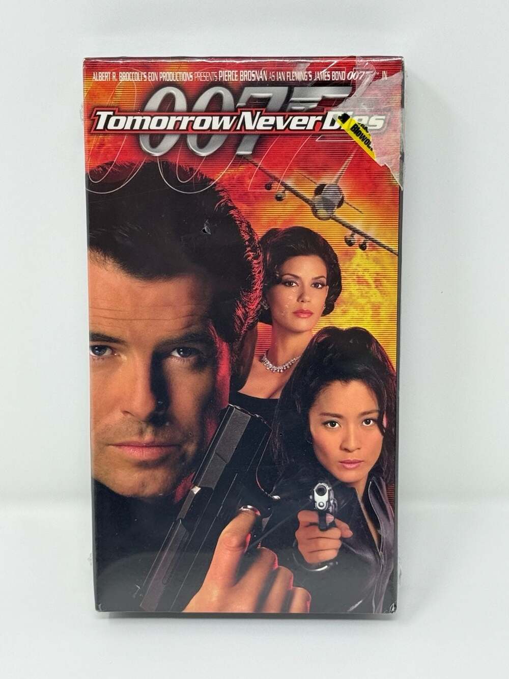 James Bond 007: Tomorrow Never Dies (1997) VHS Movie, Factory Sealed Vintage
